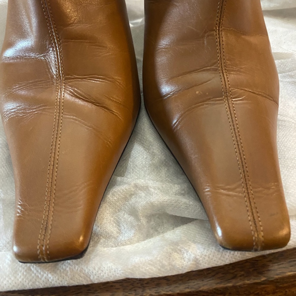Gucci Calf Leather Boots with Gucci Emblem
